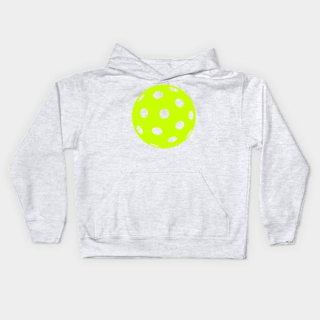 Pickleball Kids Hoodie by FlashmanBiscuit